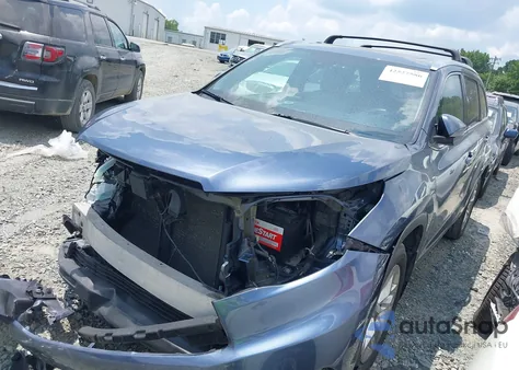 2014 Toyota Highlander Limited Platinum V6 z USA, uszkodzony, nr VIN 5TDDKRFH0ES065660